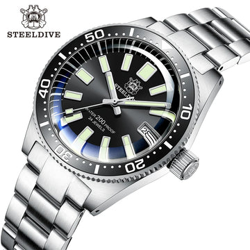 Steeldive Brand Blue Ceramic Bezel