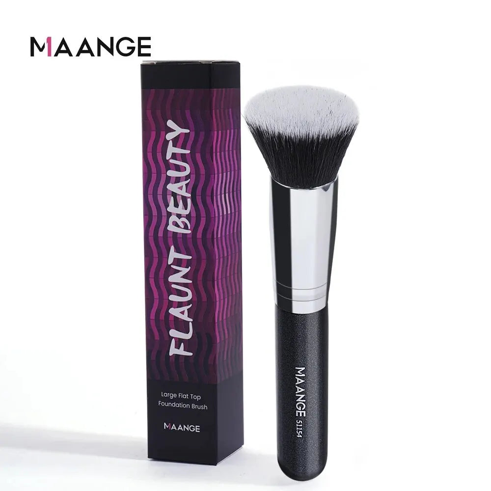 Makeup Brush Professional with Box - Dense Soft Bristle Foundation Blush Contour Brush for Women