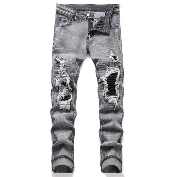 Men‘s Stretchy Denim Jeans Streetwear
