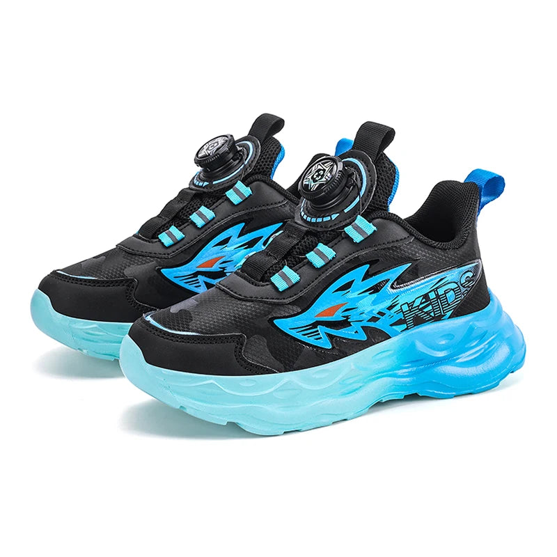 Kids Sneakers Boys - Cartoon Print Casual Sports Shoes Comfortable School Running Walking Footwear