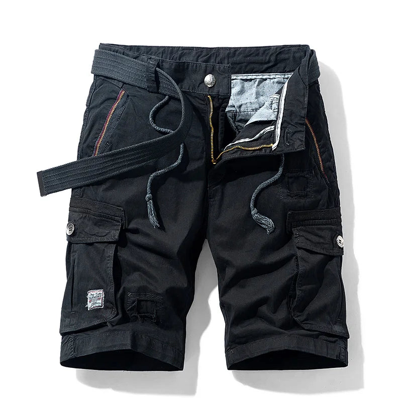 New Spring Summer Men Cargo Shorts