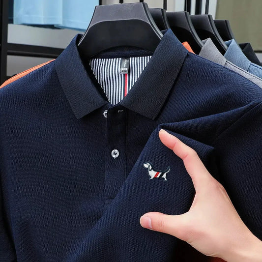 Polo Shirt Men's Summer Luxury