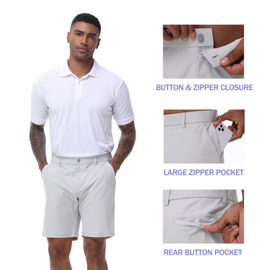 Men's Cargo Trendy Shorts Casual Elegant Golf Pants