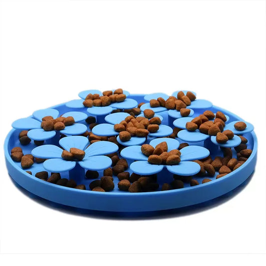 Dog Lick Mat Slow Feeder - Silicone Suction Cup Treat Dispenser for Dogs & Cats Anxiety Relief